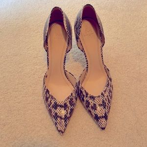 Marc Fisher LTD Tammy Natural Multi Leather Size 7